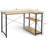 48 Inch Reversible L Shaped Computer Desk With Adjustable Shelf