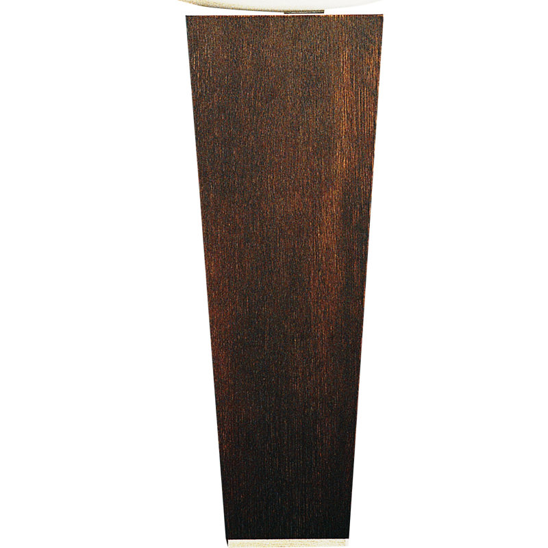 Base de meuble-lavabo de salle de bain simple 10,6" seulement Concert, Wengé
