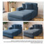 Upholstered Chaise Lounge-595669271