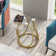 Paloalto Glass Top End Table