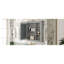 Wall Mounted Bathroom Cabinet With Mirror, 35''X27.5'', Vintage Handle, Ample Shelving, Grey Grey, Style Spacious Interior-914986371