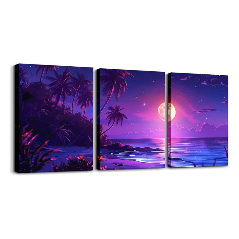 3 Piece Wrapped Canvas Print