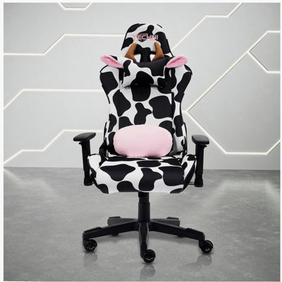 85 COW Print LUXX Series Gaming Chair