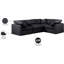Canapé modulaire en similicuir 4 pièces Itala-94482398