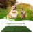 Artificial Grass Dog Pad, 2 PCS 28"x18" Washable Pet Urine Mat Quickly Absorbency, Reusable Training & Puppy Pads for Crates, Hardwood Floors & Furniture Covers