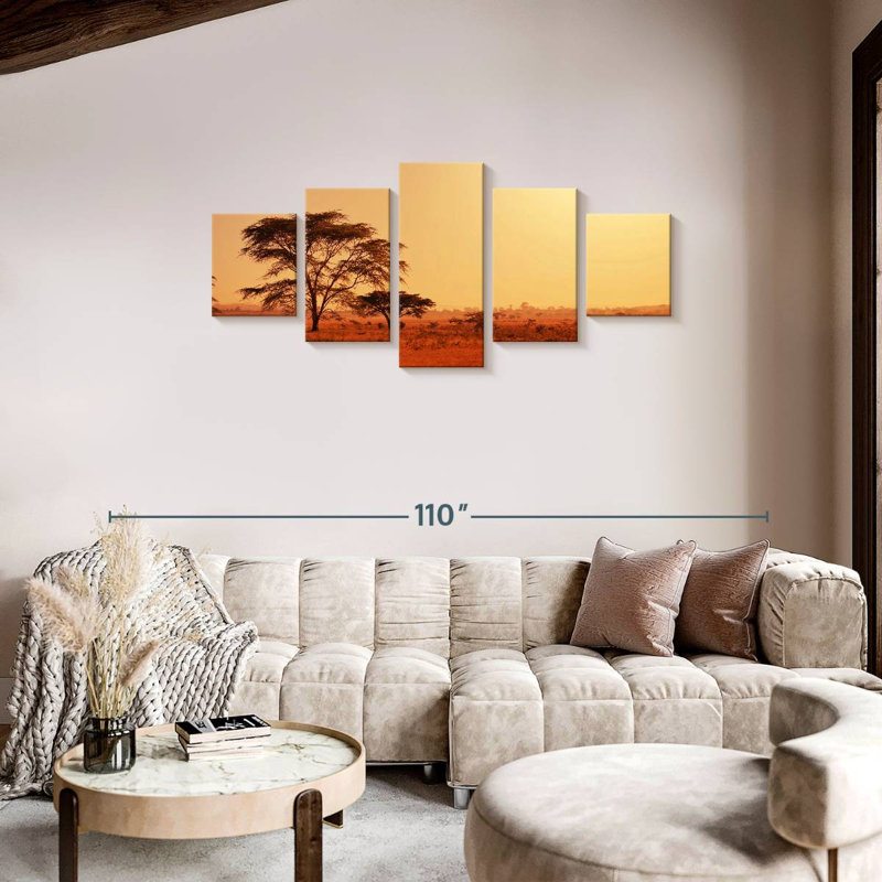 Arbre caribéen, H 34 po x l 74 po