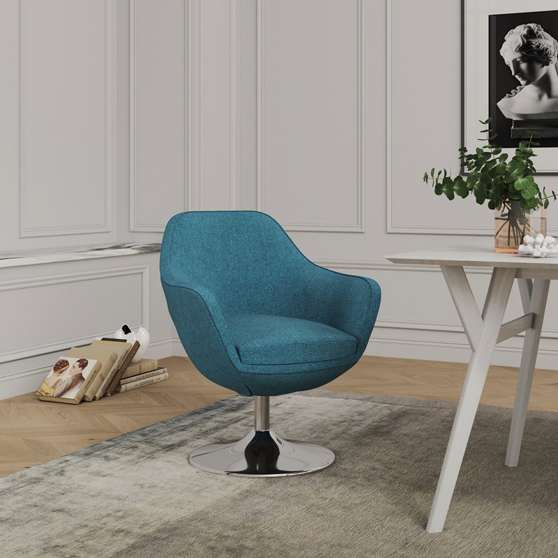 Chaise longue pivotante rembourrée Caisson