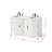 54 inch Double Bathroom Vanity in Antique white-933290955