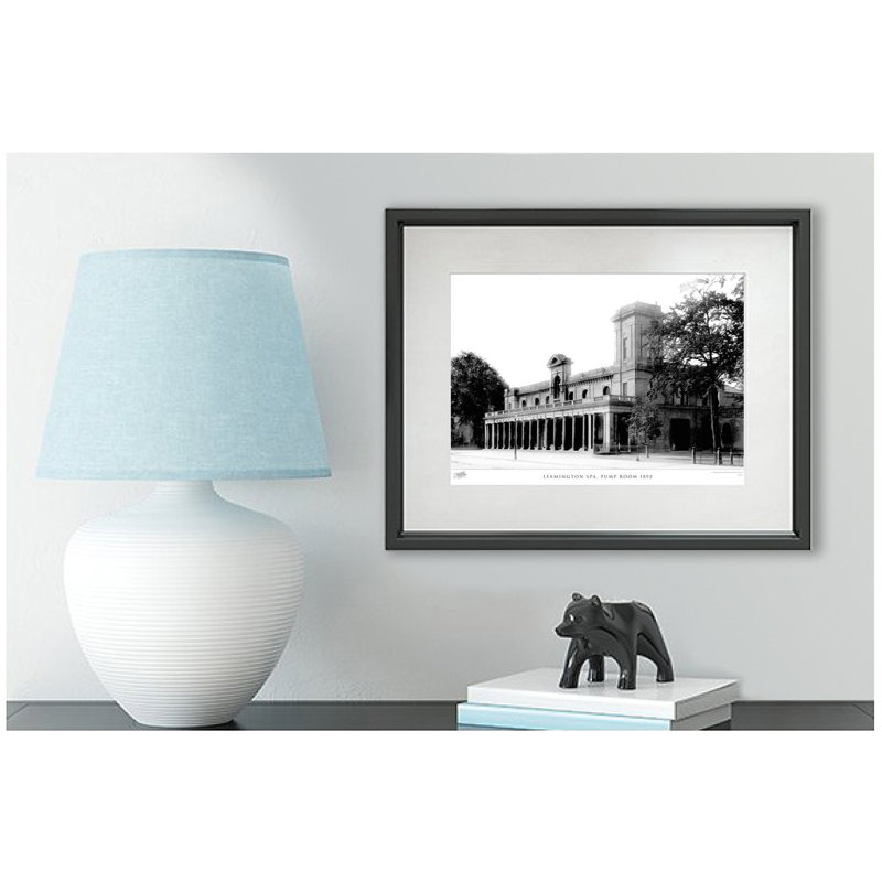 Leamington Spa, Pump Room 1892 by Francis Frith - Single Picture Frame Print, 40cm H x 50cm W x 2.3cm D