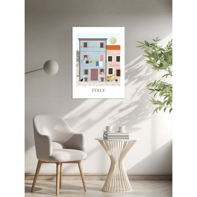 Italy 3 Travel Poster - Unframed