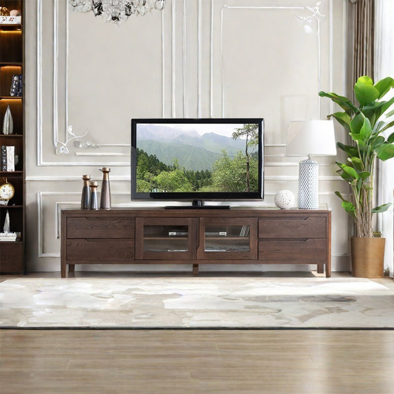 Meuble télé moderne et simple pour le salon, 70.87"