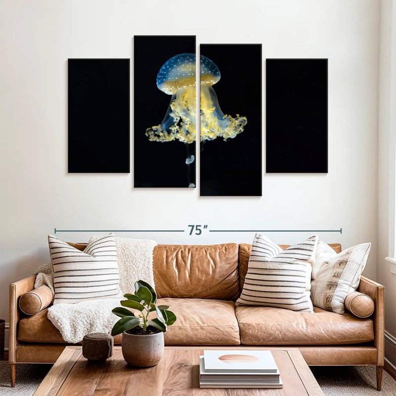 Brampt Abyssal Jellyfish, 42'' H x 68'' W