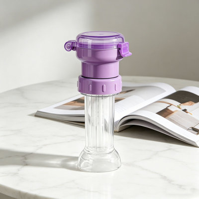 Bouteille d'eau portable - Couvercle en paille d'étouffement avec bouteille de rangement Bouteille d'eau pour enfants - Déversement - Housse en paille