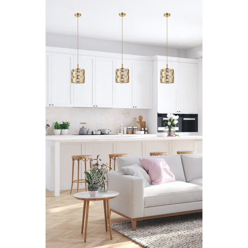 Clayhatchee 1 - Light Crystal Pendant
