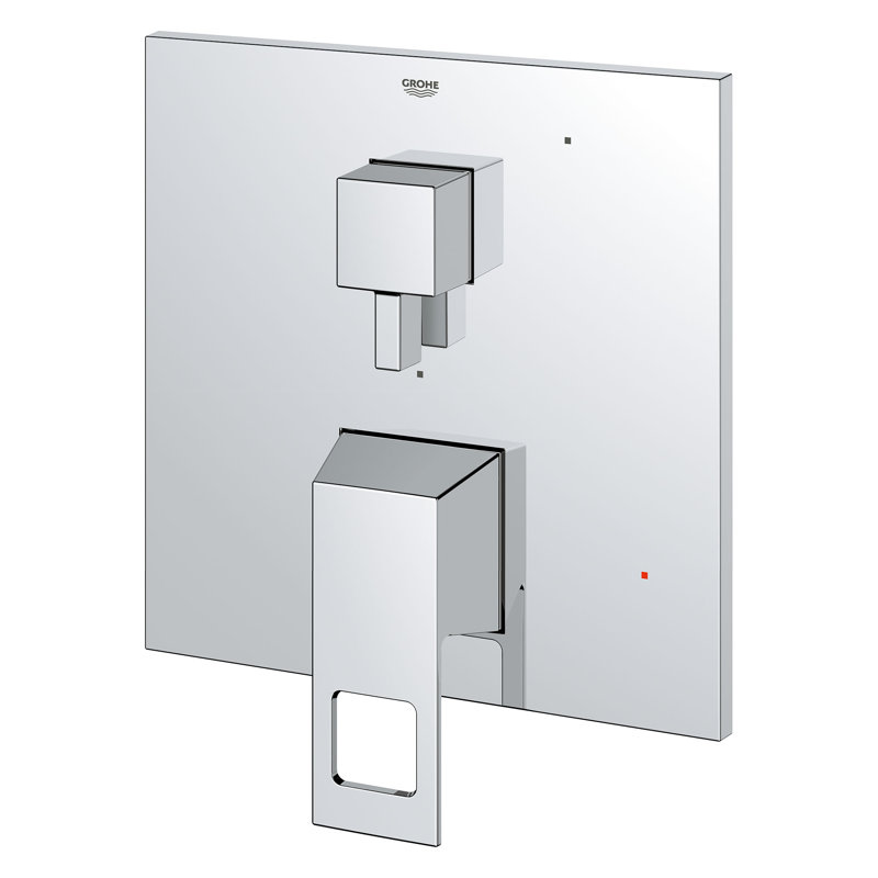 Eurocube Pressure Balanced Shower Faucet, Starlight Chrome