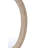 Dennard Oval Cornhusk Mirror 42 in Linen White-108306256
