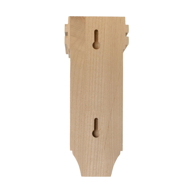 Corbeau massif en bois massif nord-américain brut 4 po x 10 po Corbel RWC830 Series