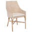 Chaise avec accoudoirs Rikan