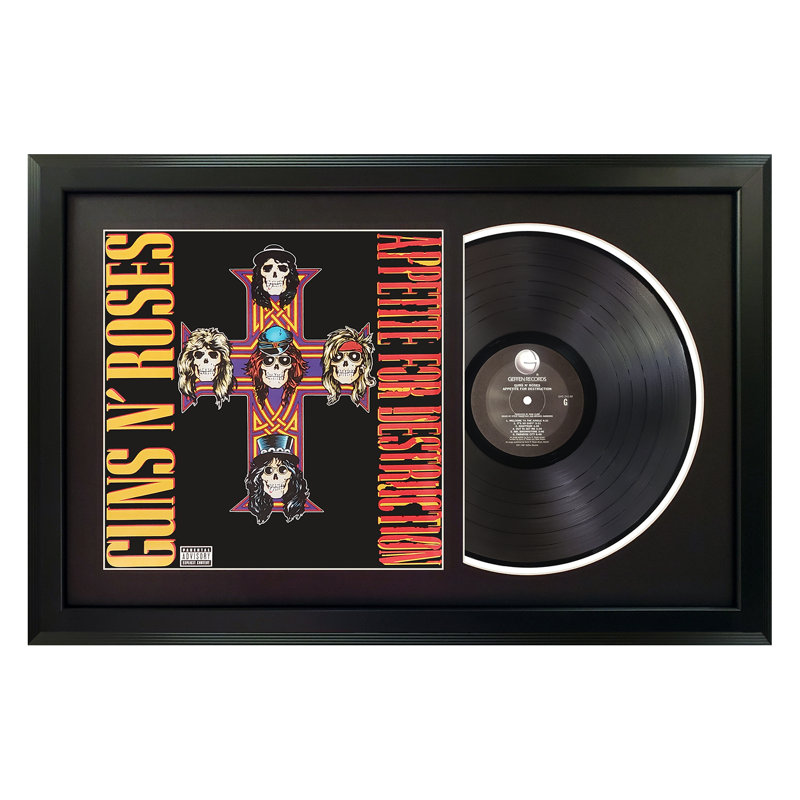 Guns N Roses // Appetite for Destruction Wall Décor, Black