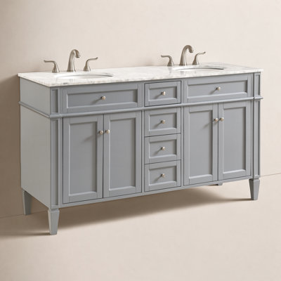 Rivers 60'' Double Bathroom Vanity