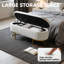 Banc de rangement rembourré Kathlin-605787492