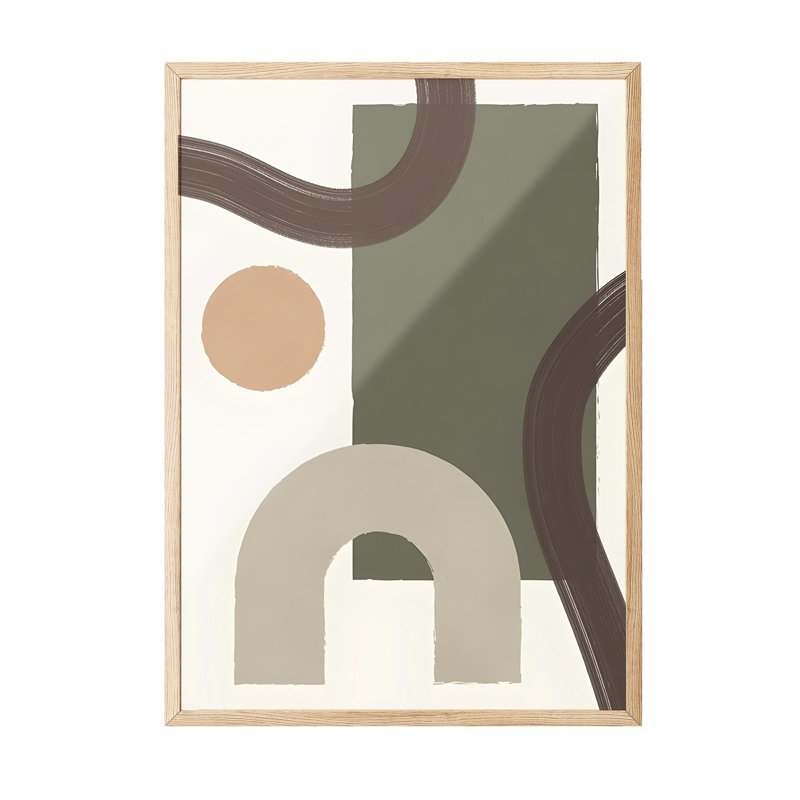 Peinture décorative encadrée
