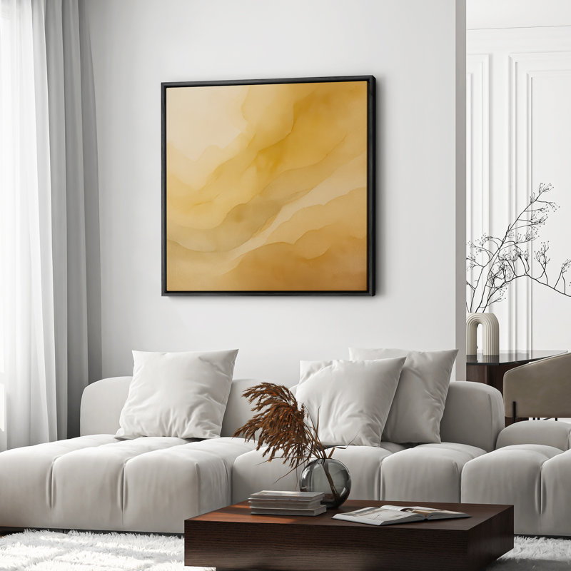 Art mural encadré abstrait rétro antique classique pour chambre à coucher, Noir, H 16 po x l 16 po
