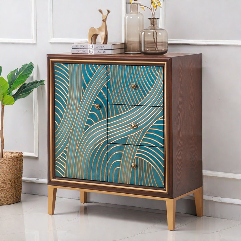 Armoire d'appoint rectangulaire Light Luxury Line.