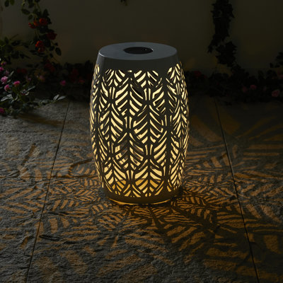 Tabouret d'appoint ou de jardin avec lumière solaire Loiret