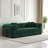 Boneless Sleeper Sofa Bed Convertible Compression Couch Bed Corduroy Floor Couch With 2 Pillows-121416305-129588363