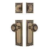 Nostalgic Warehouse Mission Entry Set with Meadows Knob
