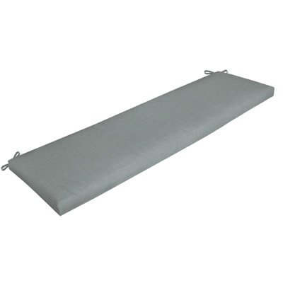 The outdoor bench cushion is 46"L x 17" W x 3 T
