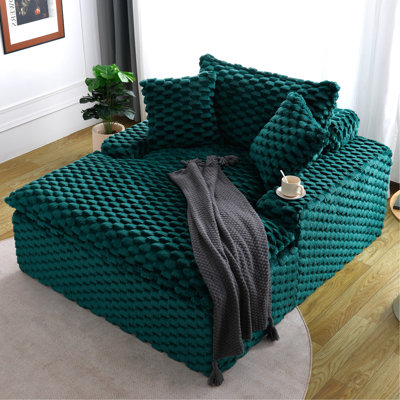 Canapé de 130 cm (51 pouces) pour de multiples usages, avec dossier profilé, deux oreillers, trois couleurs disponibles, confort optimal grâce à son rembourrage en mousse, adapté à différents types d'appartements et à une utilisation flexible.