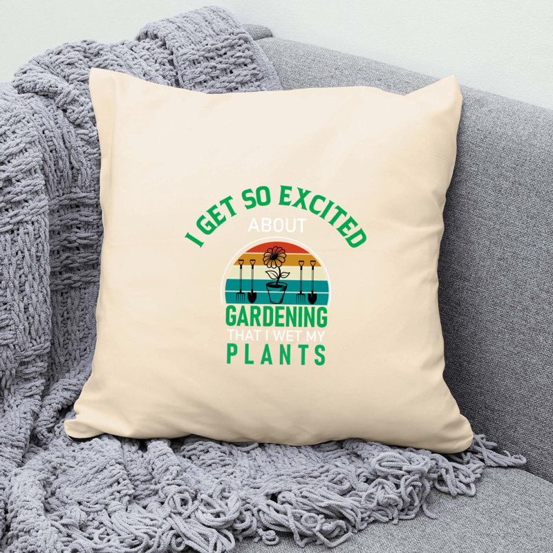  Throw Pillow, 18"H x 18"W