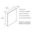 Armoire de salle de bain à surface ou encastrée à DEL avec miroir, désembueur, température de couleur réglable, prise USB, 3 tablettes réglables en verre trempé-1823746221-1823746223