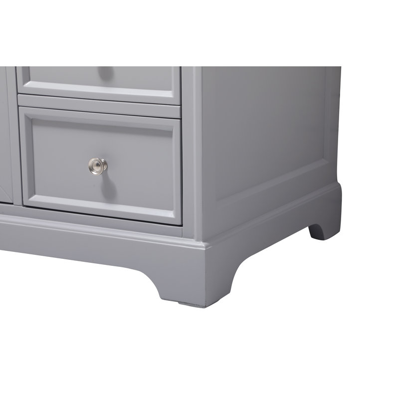 Closter Holiday 36" Single Bathroom Vanity Set, Gray