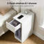 35cm W Manufactured Wood Bedside Table