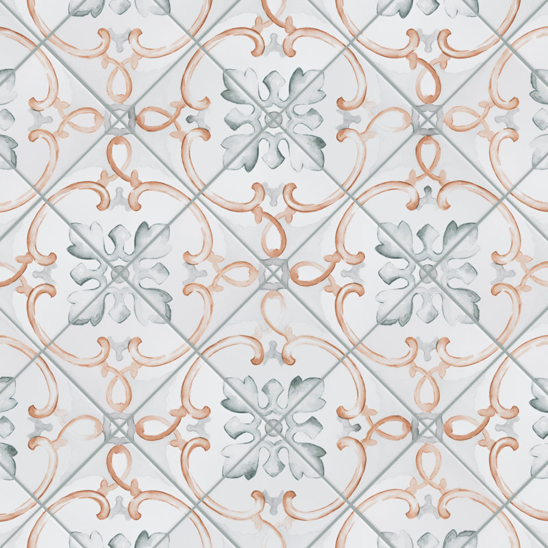 Saint Germain 6" x 6" Porcelain Wall & Floor Tile