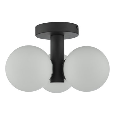Pragathi Glass Semi Flush Mount