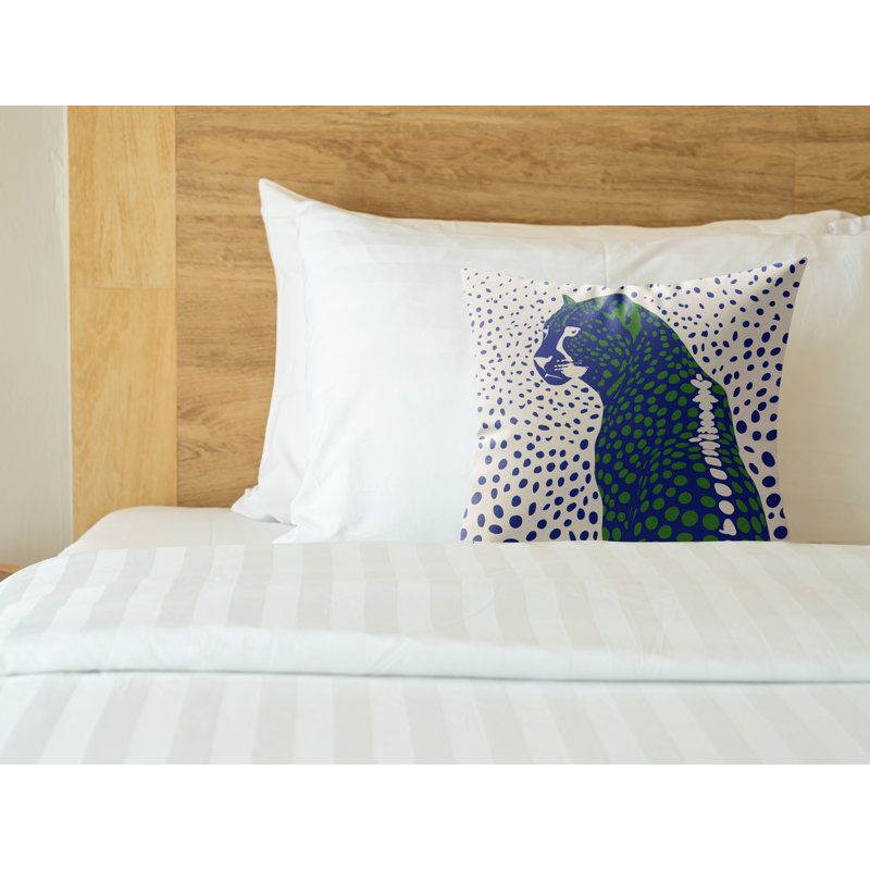 Coussin d'intérieur Cori, Royal Azure, 16 po x 16 po