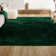 Asahi Solid Low-Pile Emerald Rug