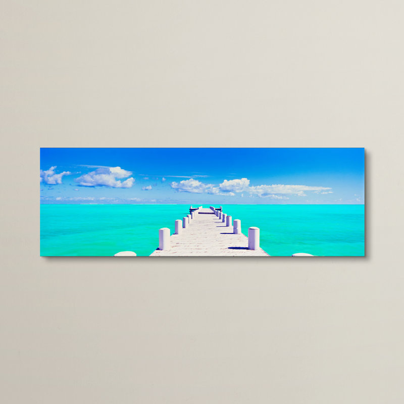 « pompano », épreuve photographique, H 12 po x l 32 po x P 2 po, Toile tendue