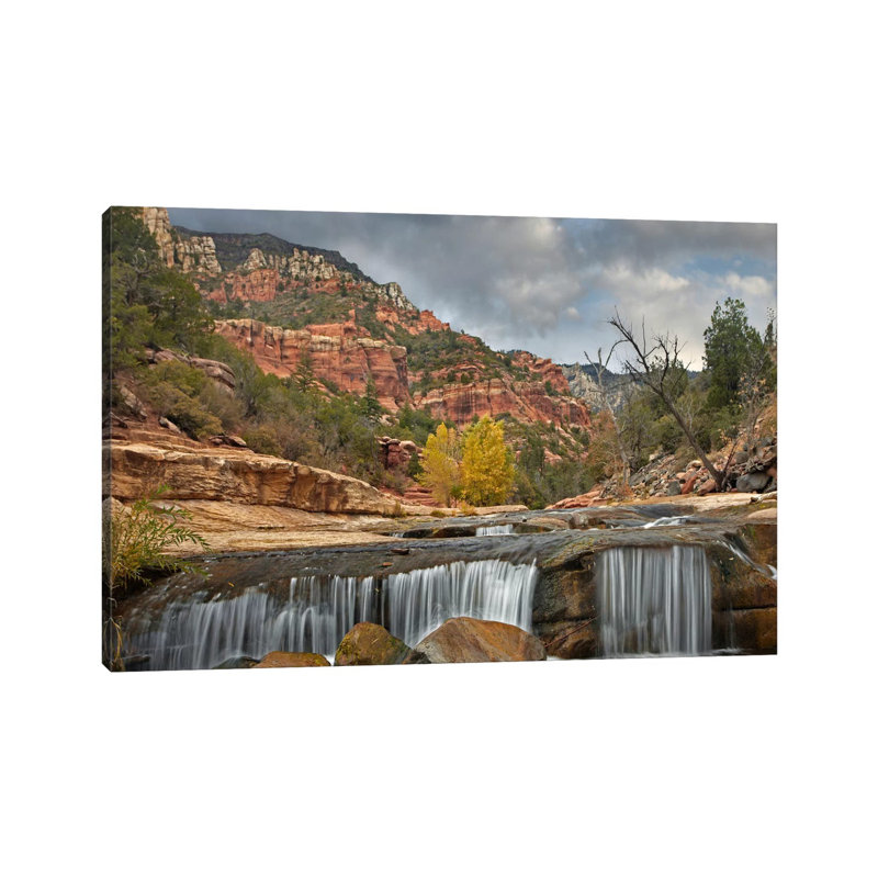 Oak Creek in Slide Rock State Park Near Sedona, Arizona I 1 Piece Wrapped Canvas Wall Art
