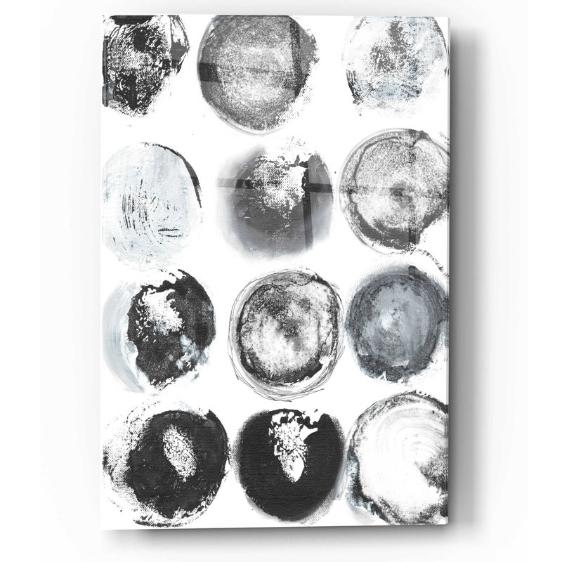 «BandW Imprint II» par Jodi Fuchs, H 16 po x l 12 po x P 0,13 po