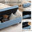 51" W Linen Upholstered Flip Top Storage Bench-864889349