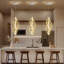 Lustre 1 lumière DEL moderne en acrylique argenté-1161757552-1161757557-1161757563