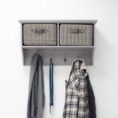 Anita Solid Wood Cube Shelf