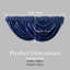 Bleu marine cascade fenêtre cantonnière passe-tringle à rideaux doux rideau de couleur unie pour le salon chambre cuisine salle de bain facile à installer