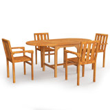 Parmenter Oval 4 - Person 160Cm Long Dining Set