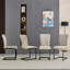 Modern Upholstered Velvet Armless Dining Chair-723248542-704867797